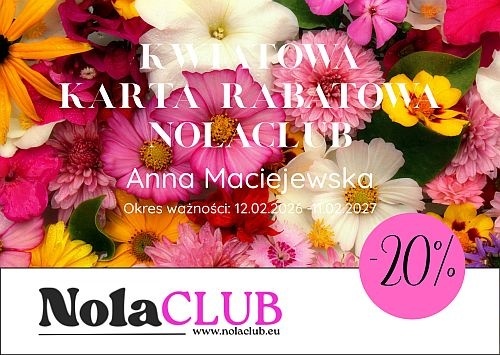 KARTA KWIATOWA - 20%